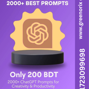 2000+ ChatGPT prompts bundle for productivity and creativity